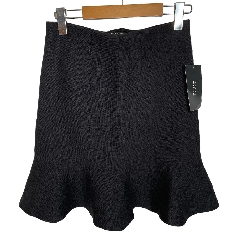 Black Zara Knit Skirt